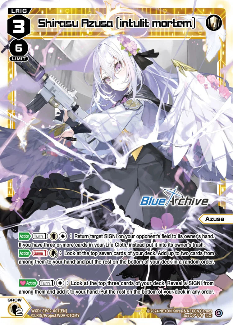 Wixoss - Blue Archive Diva Shirasu Azusa [intulit mortem]