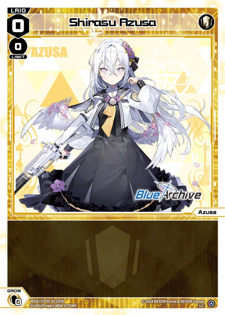 Wixoss - Blue Archive Diva Shirasu Azusa