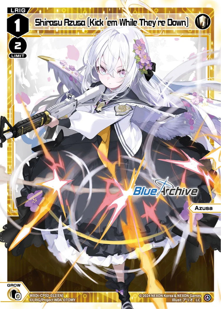 Wixoss - Blue Archive Diva Shirasu Azusa [Kick 'em While They're Down]