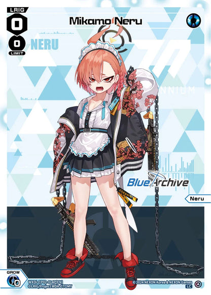 Wixoss - Blue Archive Diva Mikamo Neru