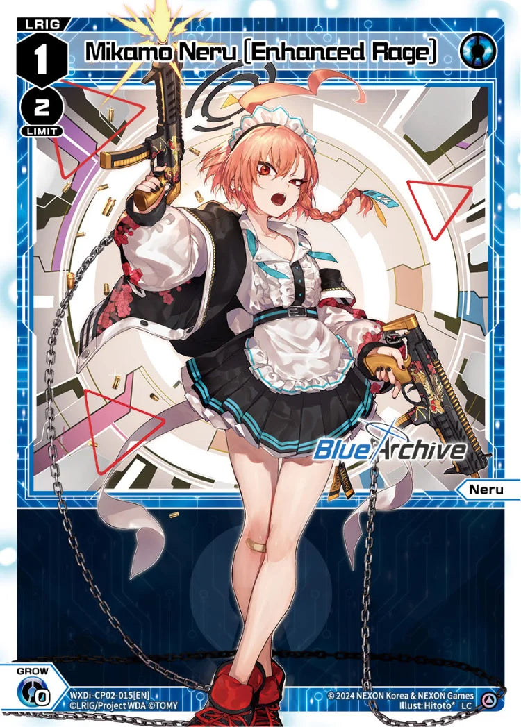 Wixoss - Blue Archive Diva Mikamo Neru [Enhanced Rage]