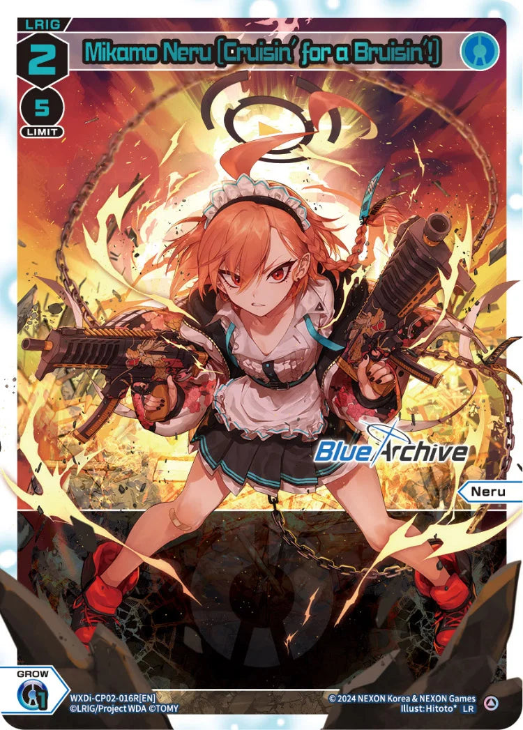 Wixoss - Blue Archive Diva Mikamo Neru [Cruisin' for a Bruisin'!] LR