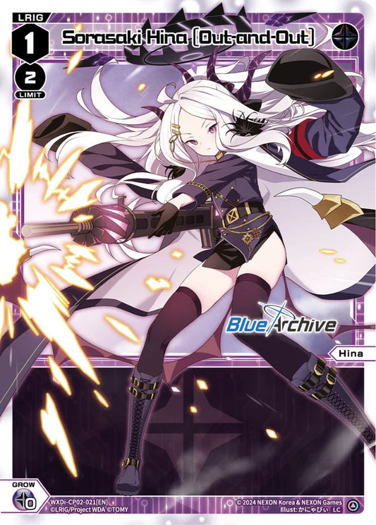 Wixoss - Blue Archive Diva Sorasaki Hina [Out-and-Out]