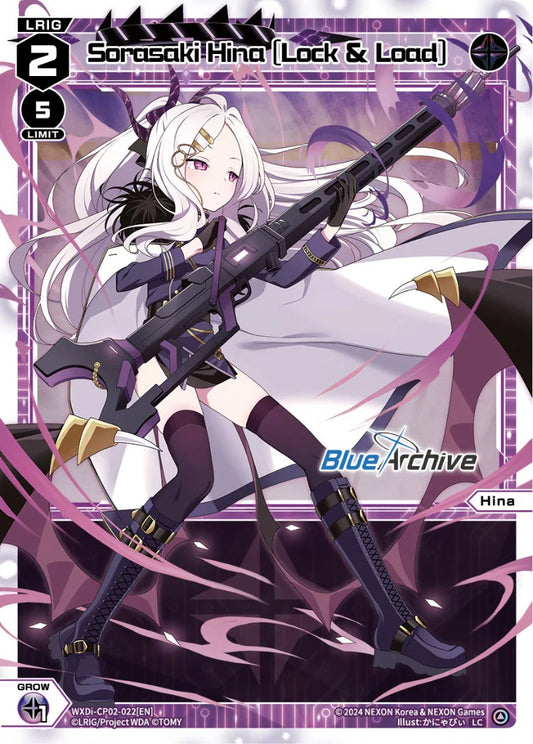 Wixoss - Blue Archive Diva Sorasaki Hina [Lock & Load]