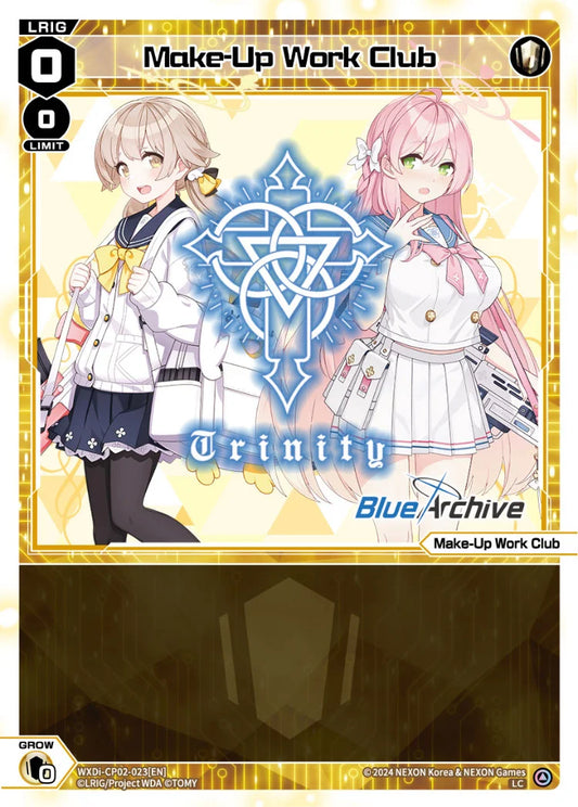 Wixoss - Blue Archive Diva Make-Up Work Club