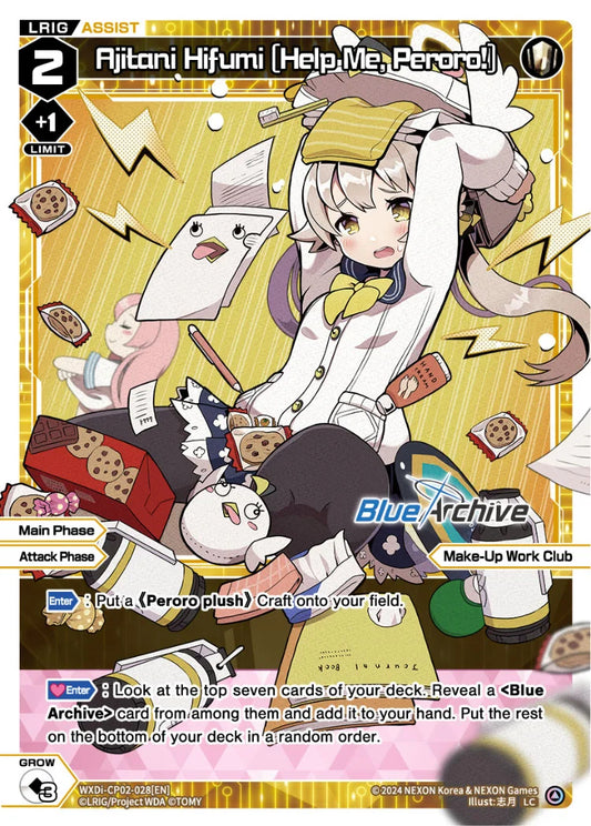 Wixoss - Blue Archive Diva Ajitani Hifumi [Help Me, Peroro!]