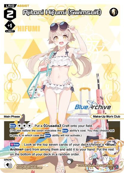 Wixoss - Blue Archive Diva Ajitani Hifumi (Swimsuit)
