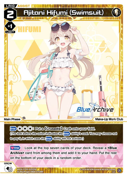 Wixoss - Blue Archive Diva Ajitani Hifumi (Swimsuit)