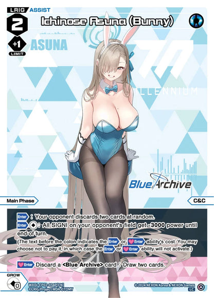 Wixoss - Blue Archive Diva Ichinose Asuna (Bunny)