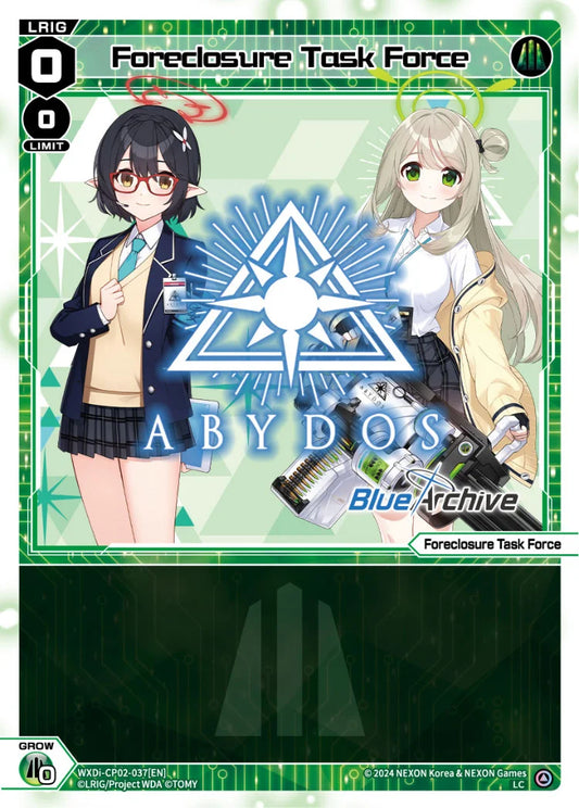 Wixoss - Blue Archive Diva Foreclosure Task Force