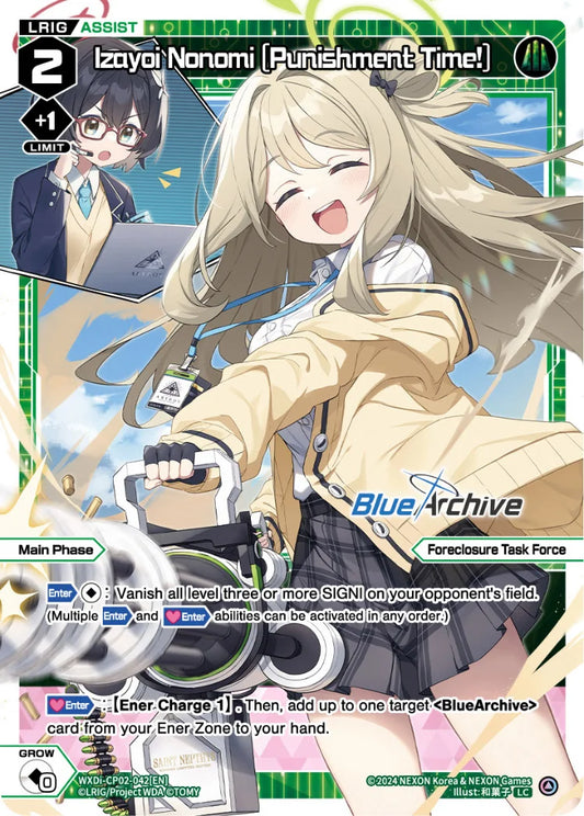 Wixoss - Blue Archive Diva Izayoi Nonomi [Punishment Time!]