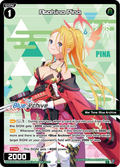 Wixoss - Blue Archive Diva Asahina Pina