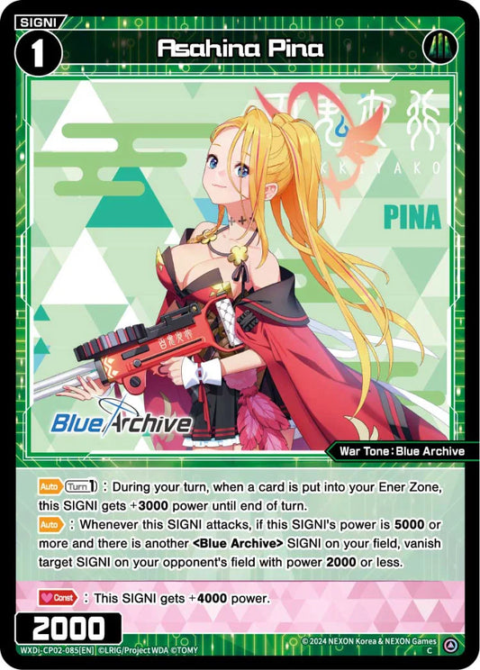 Wixoss - Blue Archive Diva Asahina Pina