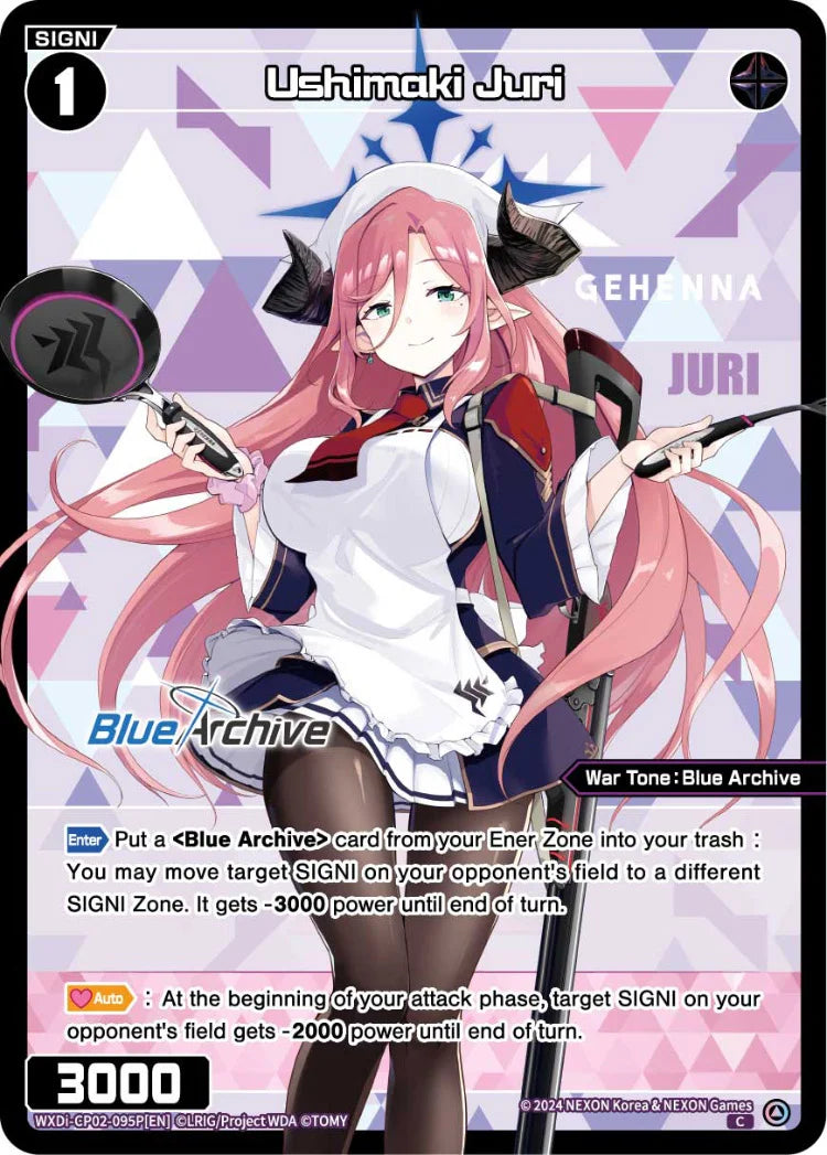 Wixoss - Blue Archive Diva Ushimaki Juri