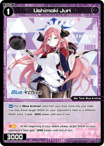 Wixoss - Blue Archive Diva Ushimaki Juri