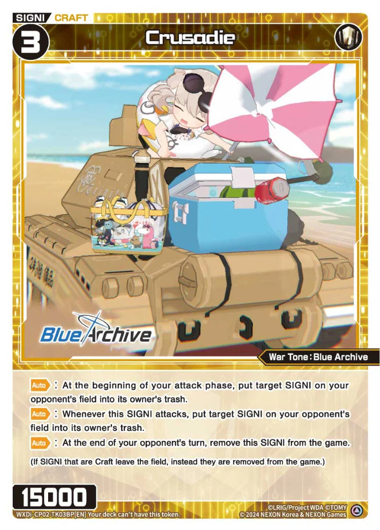 Wixoss - Blue Archive Diva Toramaru/Crusadie