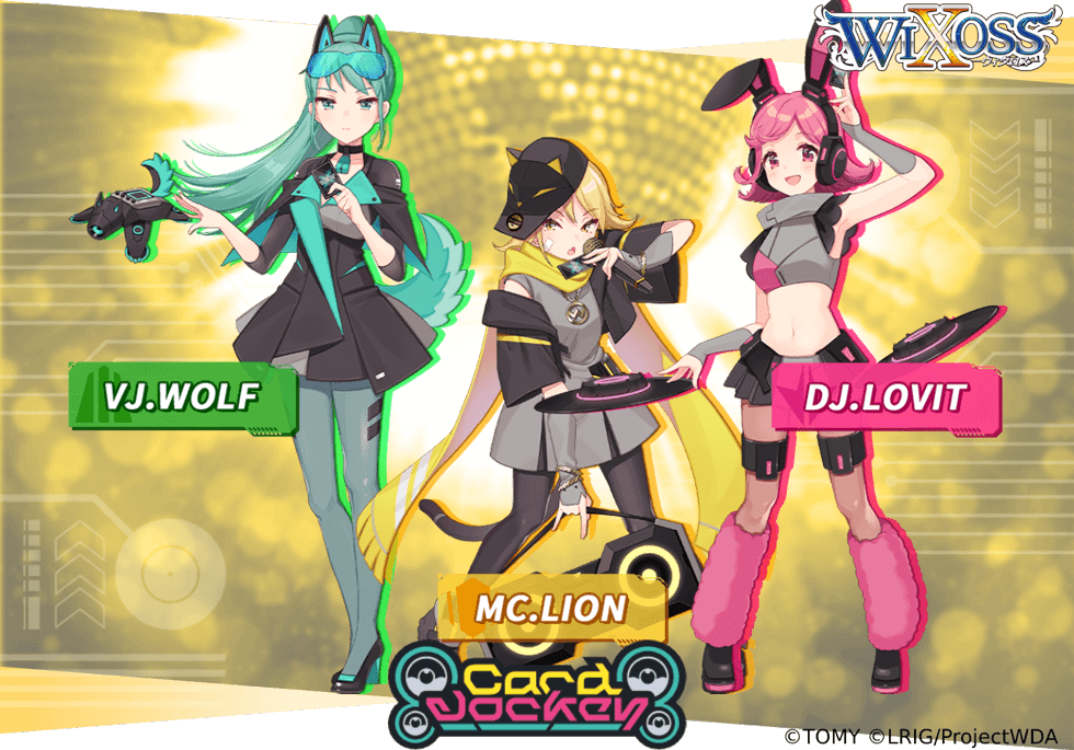 WiXoss English Ed. DIVA DEBUT DECK WOLF LION LOVIT