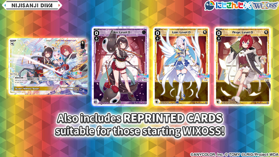 WIXOSS Booster WXDi-CP01 [English] "Nijisanji Diva" Booster Box/Case