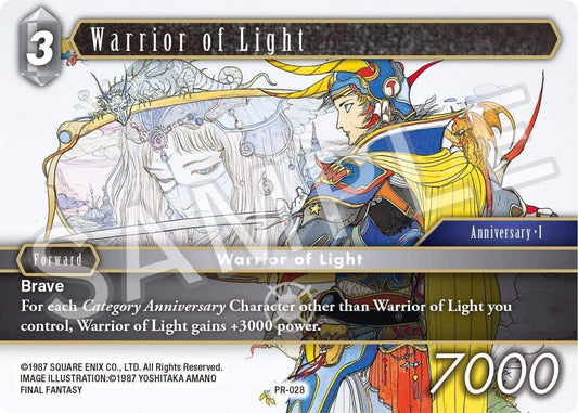 Warrior of Light PR-028 -Spanish-