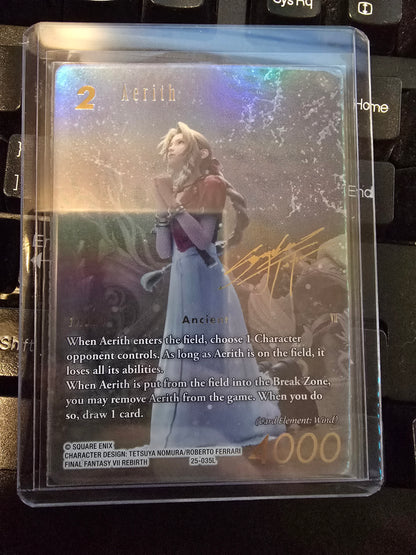 Aerith 25-035L (Full Art Signature)