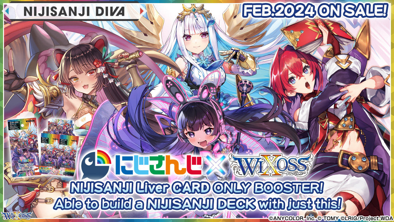 WIXOSS Booster WXDi-CP01 [English] "Nijisanji Diva" Booster Box/Case
